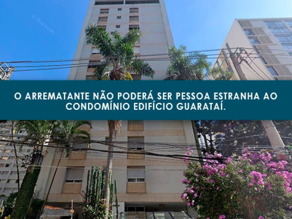 Foto 2 de 8: Terreno em leilão em São Paulo - SP — Vaga de Garagem 21 m² (Edifício Guarataí) - Bela Vista - São Paulo - SP