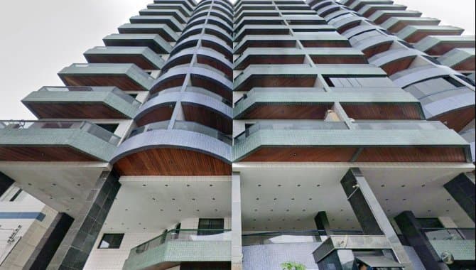 Foto 1 de 5: Apartamento em leilão em Praia Grande - SP — Apartamento 39 m² (Unid. 53 do Residencial Kaique - Bloco A) - Praia Ocian - Praia Grande - SP