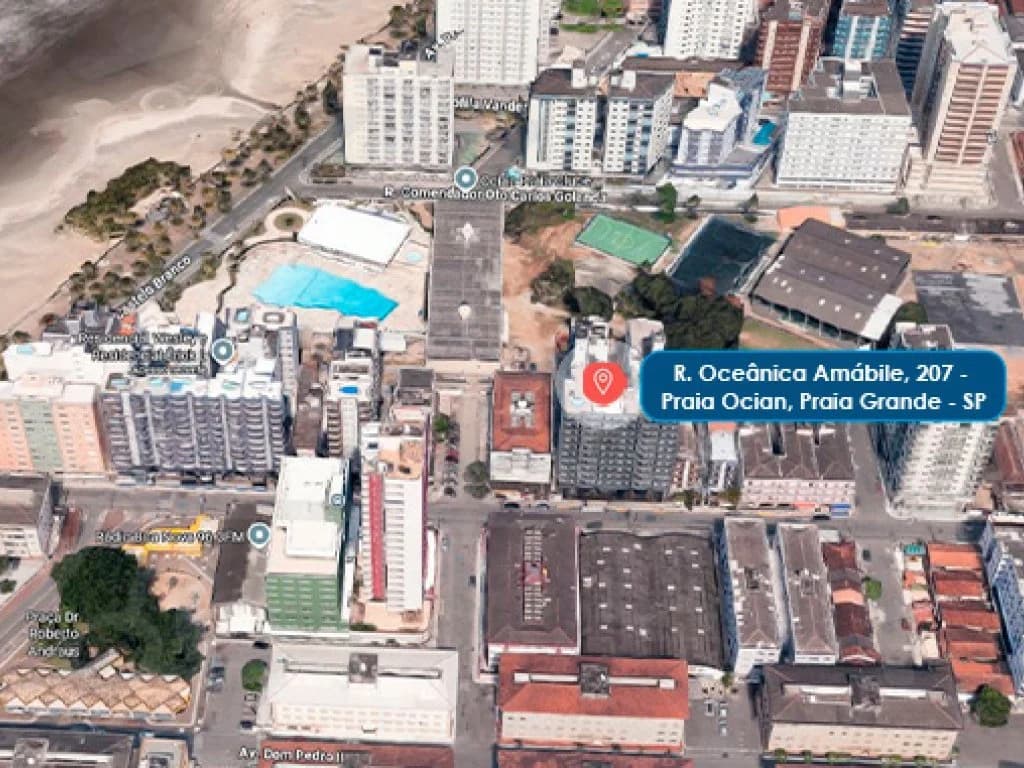 Foto 6 de 6: Apartamento em leilão em Praia Grande - SP — Apartamento 35 m² (Unid. 25 do Residencial Cristiana - Bloco B) - Praia Ocian - Praia Grande - SP