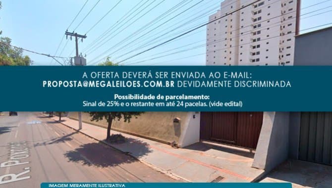 Foto 1 de 3: Casa em leilão em Rondonópolis - MT, bairro Centro — Casa 381 m² (área construída) em Terreno 2.100 m² - Centro - Rondonópolis - MT