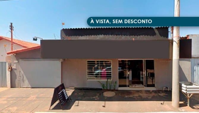 Foto 1 de 4: Comercial em leilão em Iporá - GO — Imóvel Residencial e Comercial 220 m² (área construída) - Setor Aeroporto Sul - Iporá - GO