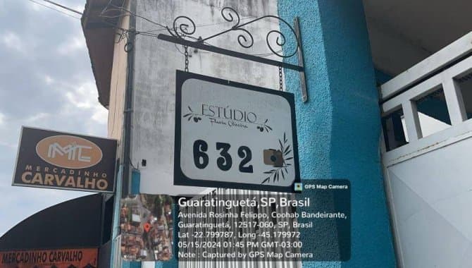 Foto 2 de 3: Casa em leilão em Guaratinguetá - SP, bairro Parque Residencial Columbia — Casa 298 m² - Parque Residencial Columbia - Guaratinguetá - SP