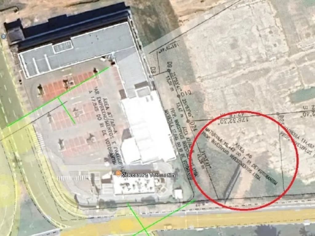Foto 3 de 5: Terreno em leilão em Votorantim - SP, bairro Centro — Terreno 1.468 m² - Centro - Votorantim - SP