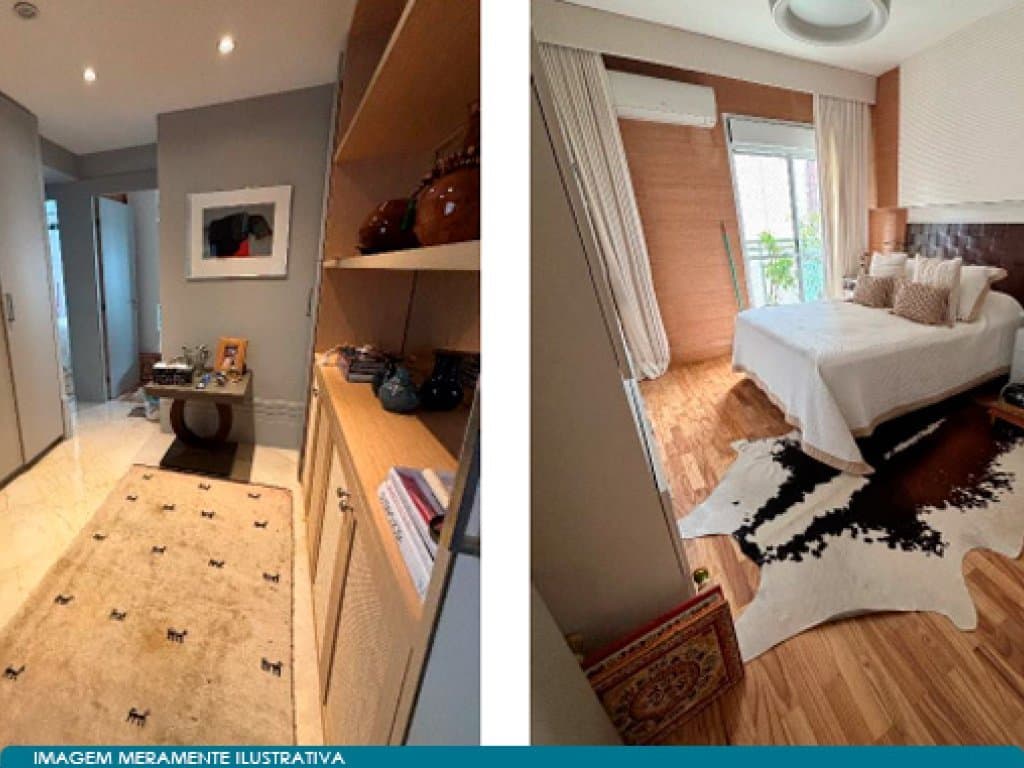 Foto 7 de 18: Apartamento em leilão em São Paulo - SP, bairro Morumbi — Direitos sobre Apartamento 271 m² com 4 Vagas (próx. à Marginal Prinheiros) - Morumbi - São Paulo - SP