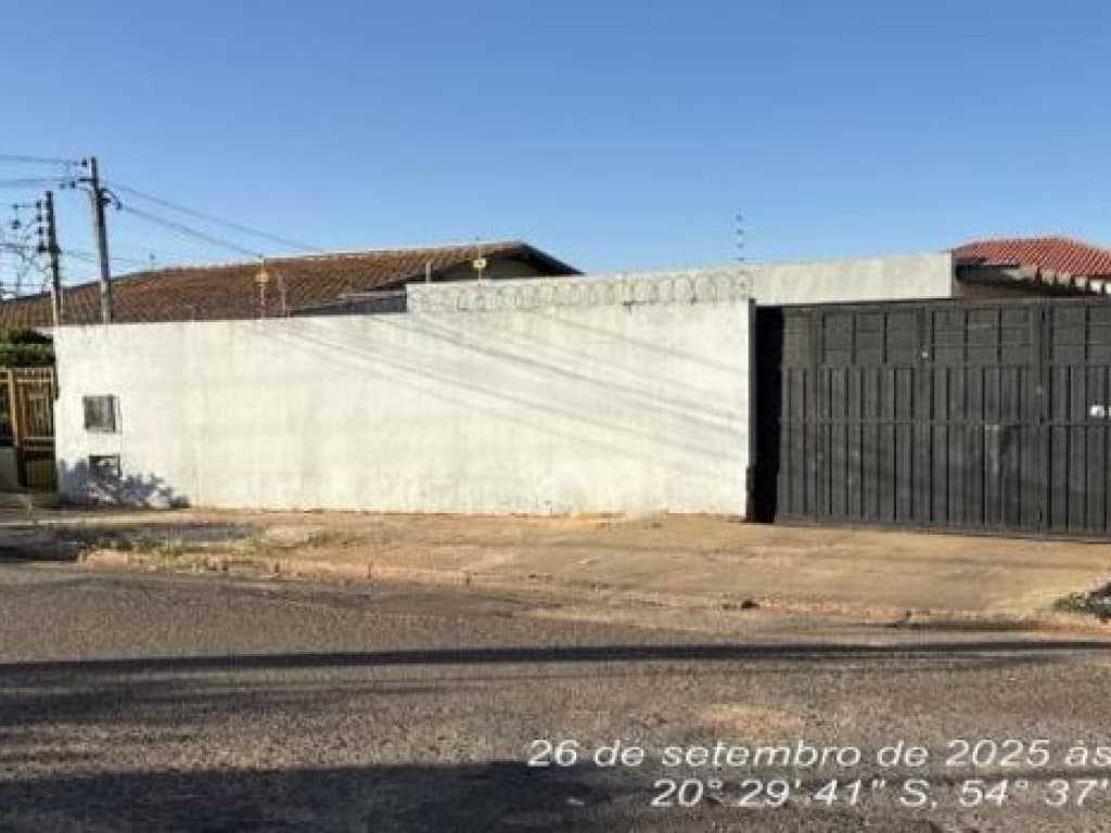 Foto 2 de 2: Casa em leilão em Campo Grande - MS, bairro Jardim Nhanhá — Casa 87 m² - Campo Grande-MS - Rua dos Peixes, 509 - Jardim Nhanhá (Piratininga)