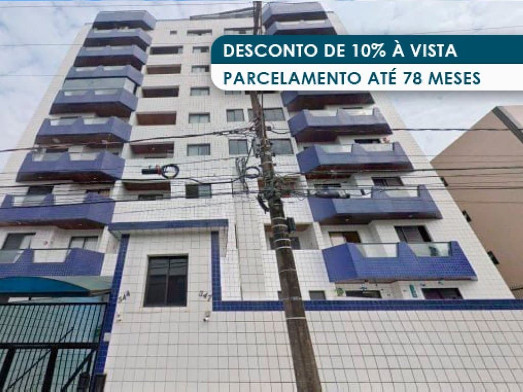 Foto 2 de 3: Apartamento em leilão em Praia Grande - SP, bairro Sítio Guarapuava — Apartamento 119 m² (02 vagas) - Sítio Guarapuava - Praia Grande - SP