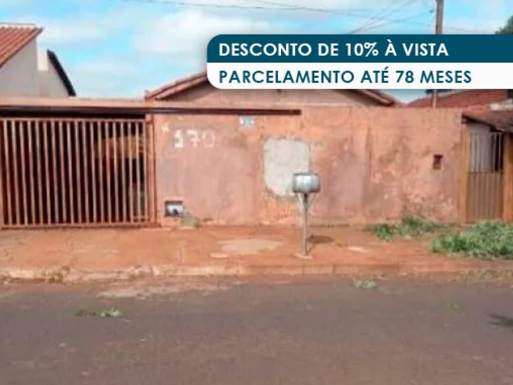 Foto 2 de 3: Casa em leilão em Quirinópolis - GO, bairro Municipal — Casa 69 m² - Municipal - Quirinópolis - GO
