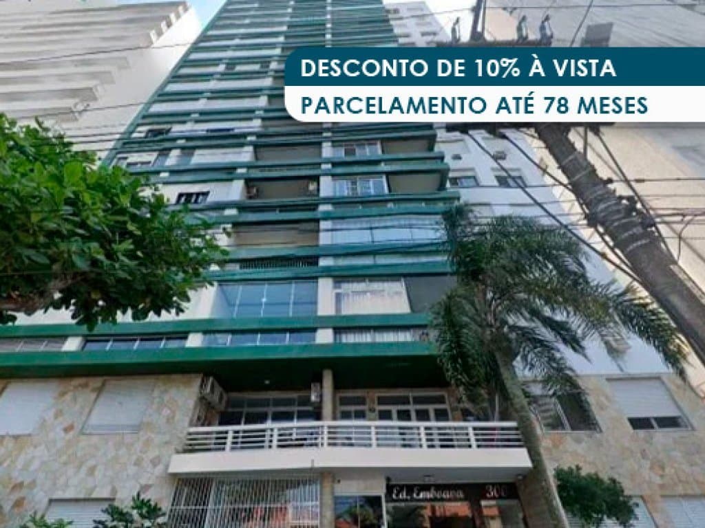 Foto 2 de 5: Apartamento em leilão em Guarujá - SP, bairro Pitangueiras — Apartamento 178 m² (Condomínio frente à Praia) - Pitangueiras - Guarujá - SP