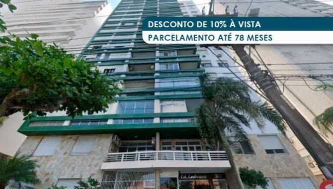 Foto 1 de 5: Apartamento em leilão em Guarujá - SP, bairro Pitangueiras — Apartamento 178 m² (Condomínio frente à Praia) - Pitangueiras - Guarujá - SP