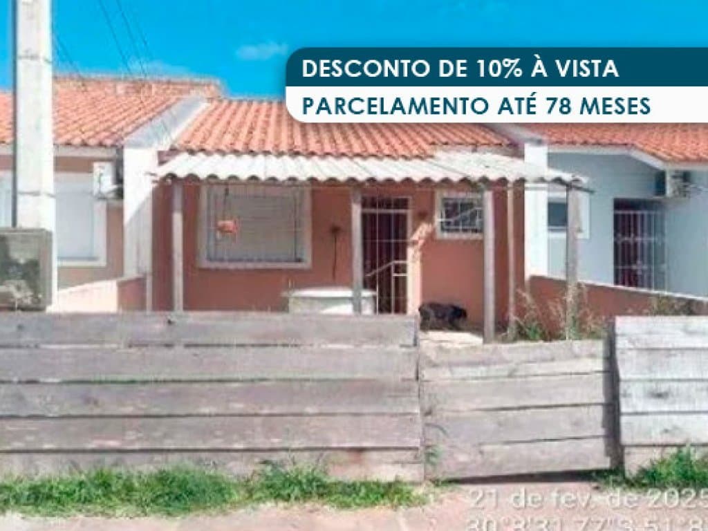 Foto 2 de 5: Casa em leilão em Porto Alegre - RS, bairro Restinga — Casa 38 m² (Unid. 28) - Restinga - Porto Alegre - RS