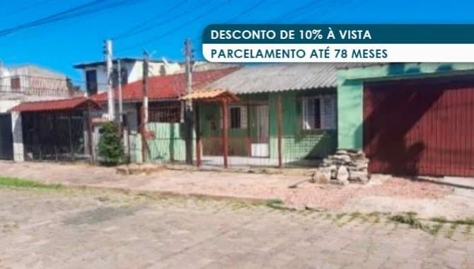 Foto 1 de 4: Casa em leilão em Porto Alegre - RS, bairro Restinga — Casa 111 m² (Unid. 03) - Restinga - Porto Alegre - RS