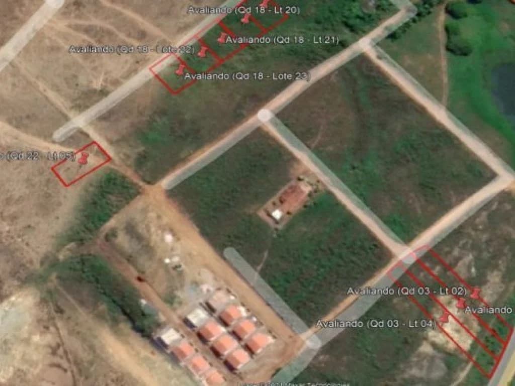 Foto 4 de 4: Terreno em leilão em Timbaúba - PE — 09 Terrenos no Loteamento Araruna II - Timbaúba - PE