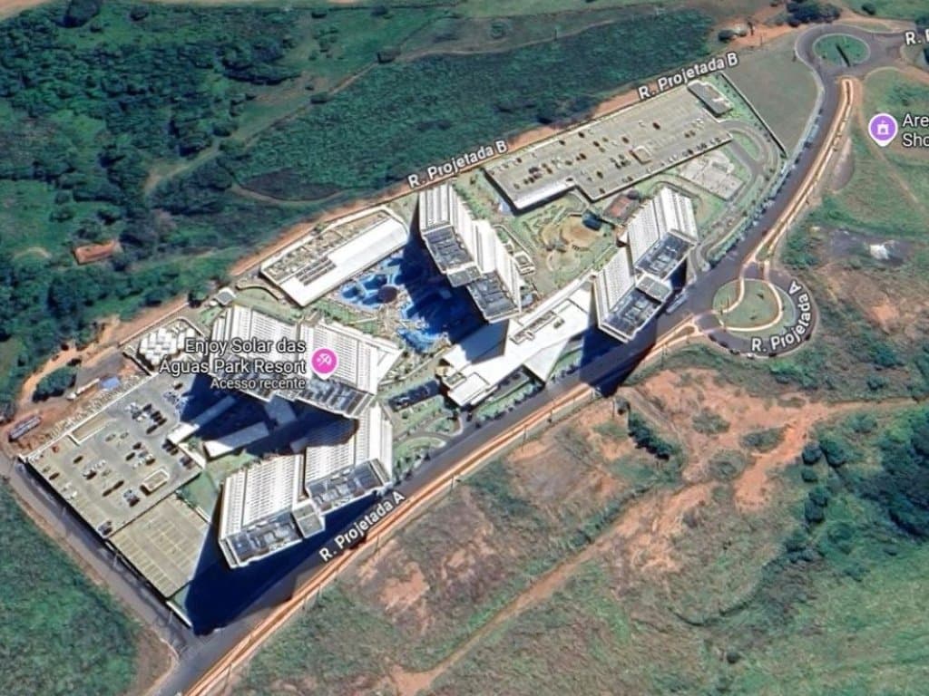 Foto 6 de 6: Apartamento em leilão em Olímpia - SP, bairro Parque do Sol — Fração Ideal sobre Apartamento Comercial 61 m² (Apart-Hotel no Solar das Águas Park Resort) - Parque do Sol - Olímpia - SP