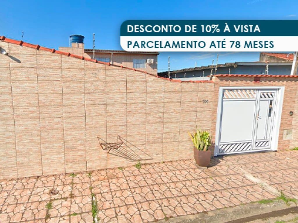 Foto 2 de 3: Casa em leilão em Itanhaém - SP, bairro Vila Suarão — Casa 74 m² - Vila Suarão - Itanhaém - SP
