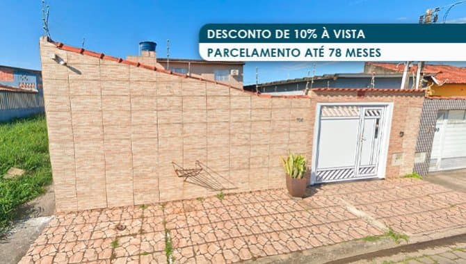 Foto 1 de 3: Casa em leilão em Itanhaém - SP, bairro Vila Suarão — Casa 74 m² - Vila Suarão - Itanhaém - SP