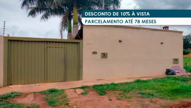 Foto 1 de 3: Casa em leilão em Campo Grande - MS, bairro Moreninha — Casa 98 m² - Moreninha - Campo Grande - MS
