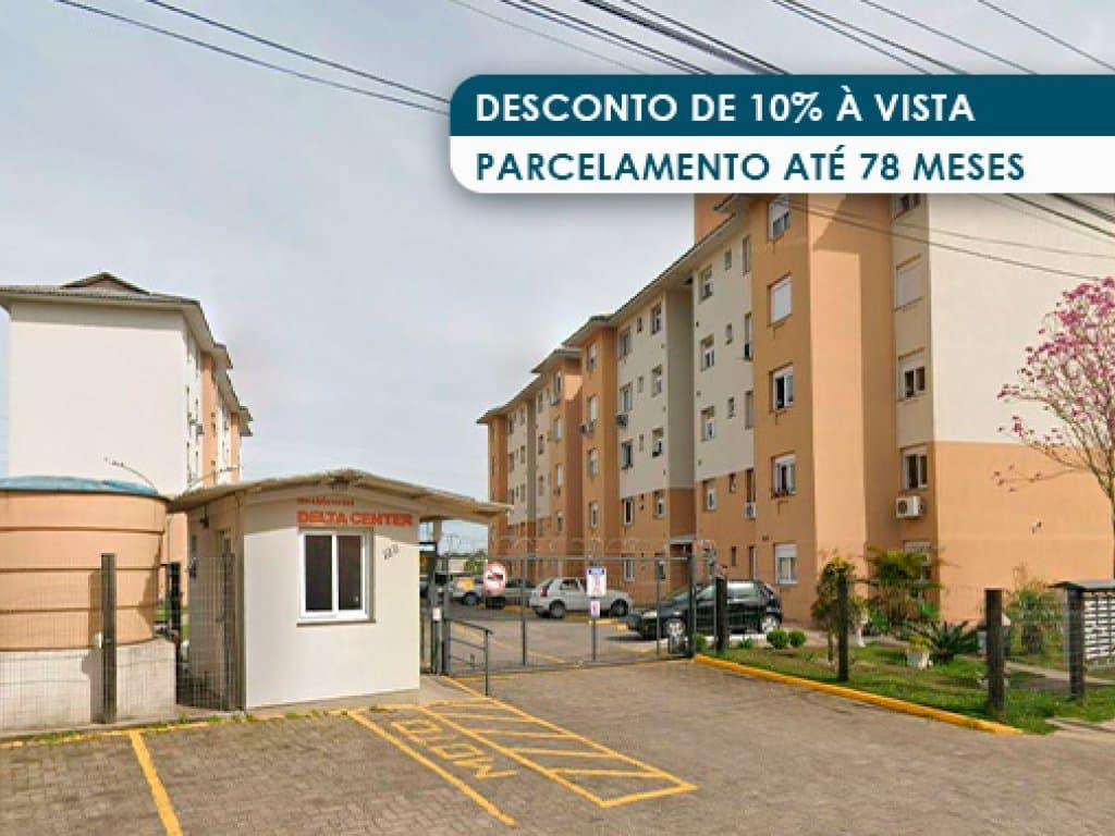 Foto 2 de 3: Apartamento em leilão em Porto Alegre - RS, bairro Restinga — Apartamento 47 m² (01 vaga) - Restinga - Porto Alegre - RS