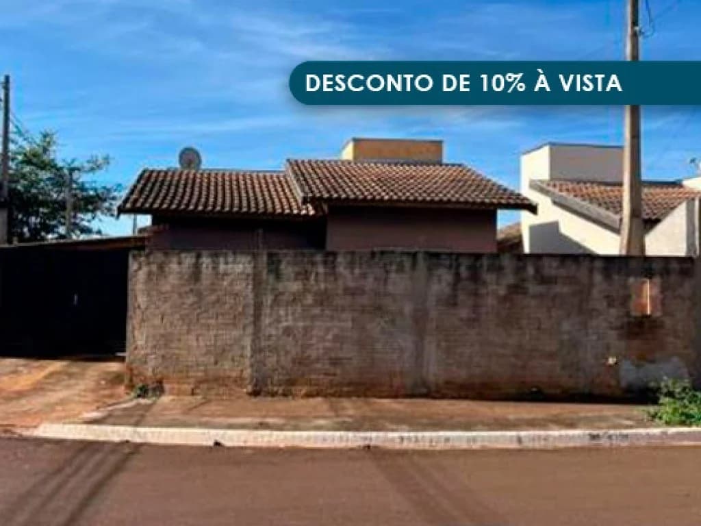 Foto 2 de 4: Casa em leilão em Ipaussu - SP — Casa 49 m² - Residencial Gaivotas - Ipaussu - SP