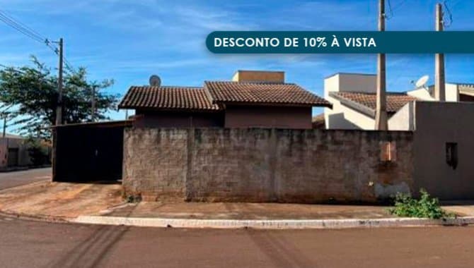 Foto 1 de 4: Casa em leilão em Ipaussu - SP — Casa 49 m² - Residencial Gaivotas - Ipaussu - SP