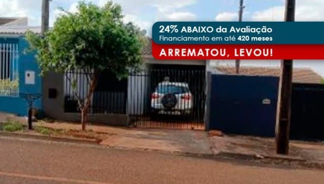 Casa em leilão em Sarandi - PR, bairro Jardim Nova Independência — Casa em Condomínio 89 m² (Unid. A) - Jardim Nova Independência - Sarandi - PR