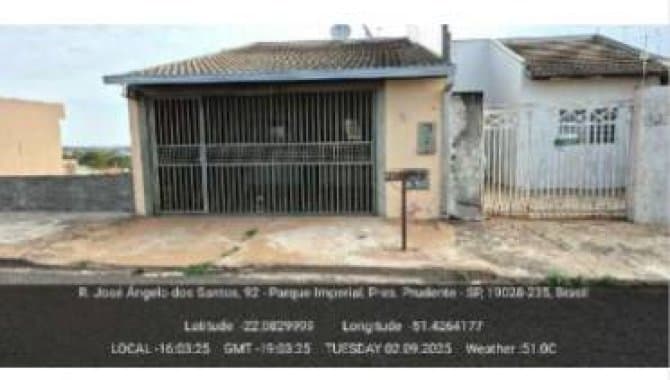 Foto 11 de 11: Casa em leilão em Presidente Prudente - SP, bairro Parque Imperial — Casa 65 m² - Parque Imperial - Presidente Prudente - SP