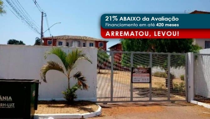 Apartamento em leilão em Luziânia - GO, bairro Cidade Osfaya — Apartamento 100 m² (Unid. 102) - Cidade Osfaya - Luziânia - GO