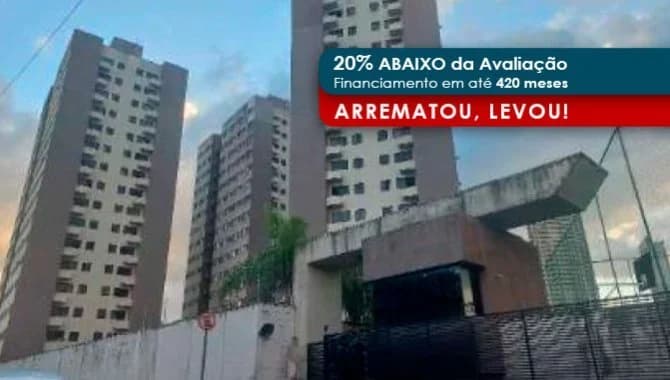 Apartamento em leilão em Natal - RN, bairro Ponta Negra — Apartamento 47 m² (Unid. 603) - Ponta Negra - Natal - RN