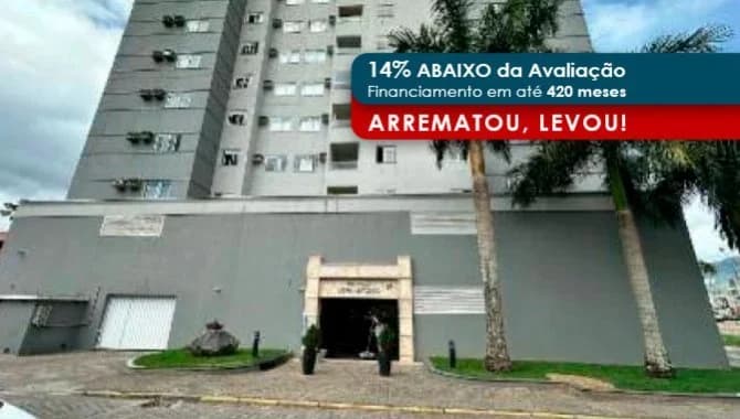 Apartamento em leilão em Indaial - SC, bairro Tapajós — Apartamento 94 m² (Unid. 602) - Tapajós - Indaial - SC