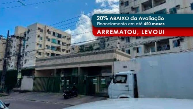 Apartamento em leilão em Ananindeua - PA, bairro Coqueiro — Apartamento 53 m² (Unid. 508) - Coqueiro - Ananindeua - PA