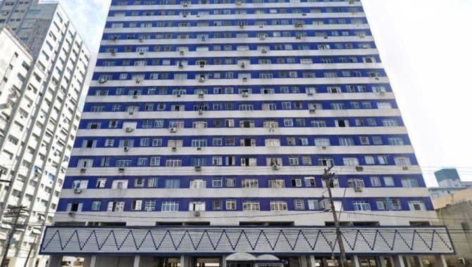 Foto 1 de 14: Apartamento em leilão em São Vicente - SP, bairro Gonzaguinha — Direitos sobre Apartamento 26 m² (Praia do Gonzaguinha) - Gonzaguinha - São Vicente - SP