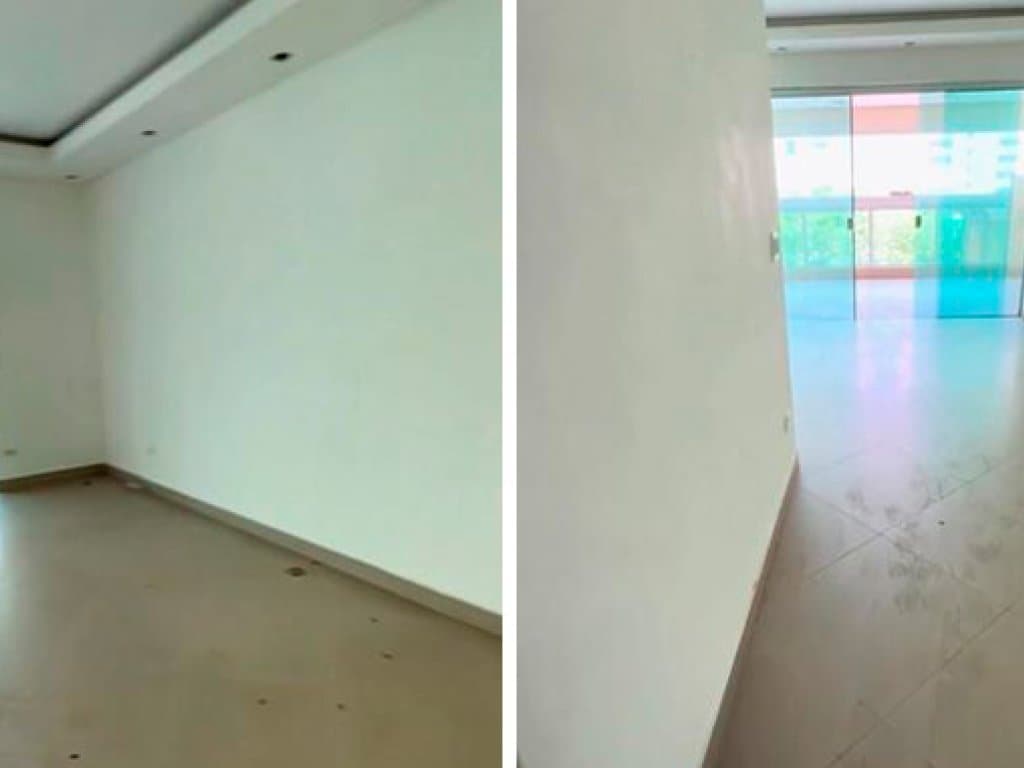 Foto 6 de 13: Apartamento em leilão em Guarujá - SP, bairro Pitangueiras — Apartamento 154 m² (com 02 vagas - Próx. à Praia) - Pitangueiras - Guarujá - SP