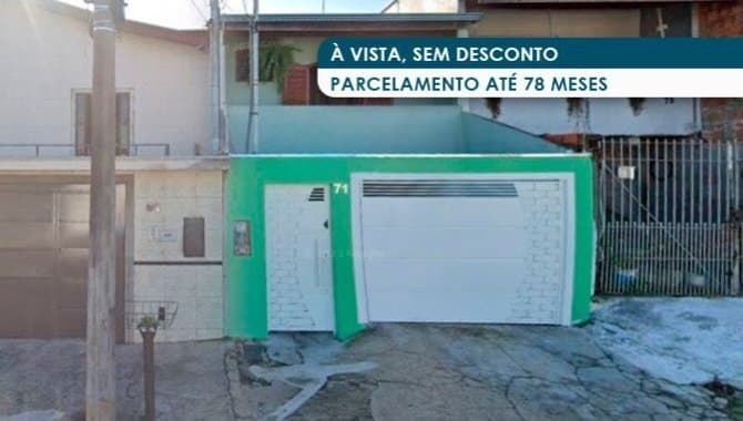 Foto 1 de 5: Casa em leilão em Limeira - SP, bairro Parque Hippolyto — Casa 118 m² - Parque Hippolyto - Limeira - SP