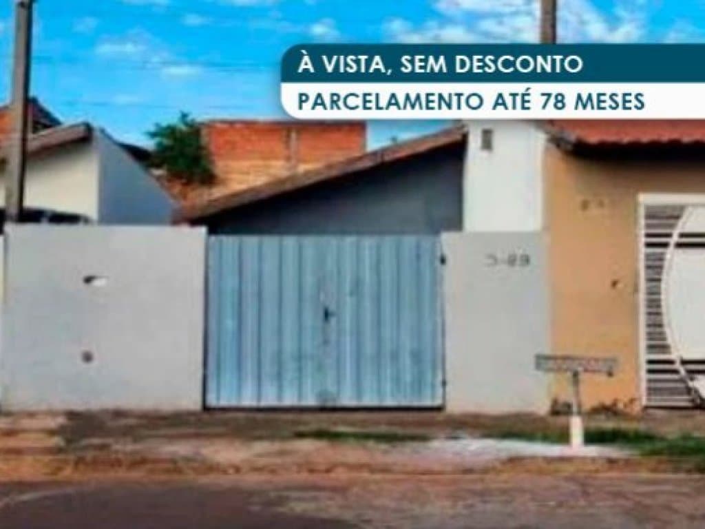 Foto 2 de 3: Casa em leilão em Bauru - SP, bairro Jardim Ivone — Casa 41 m² - Jardim Ivone - Bauru - SP