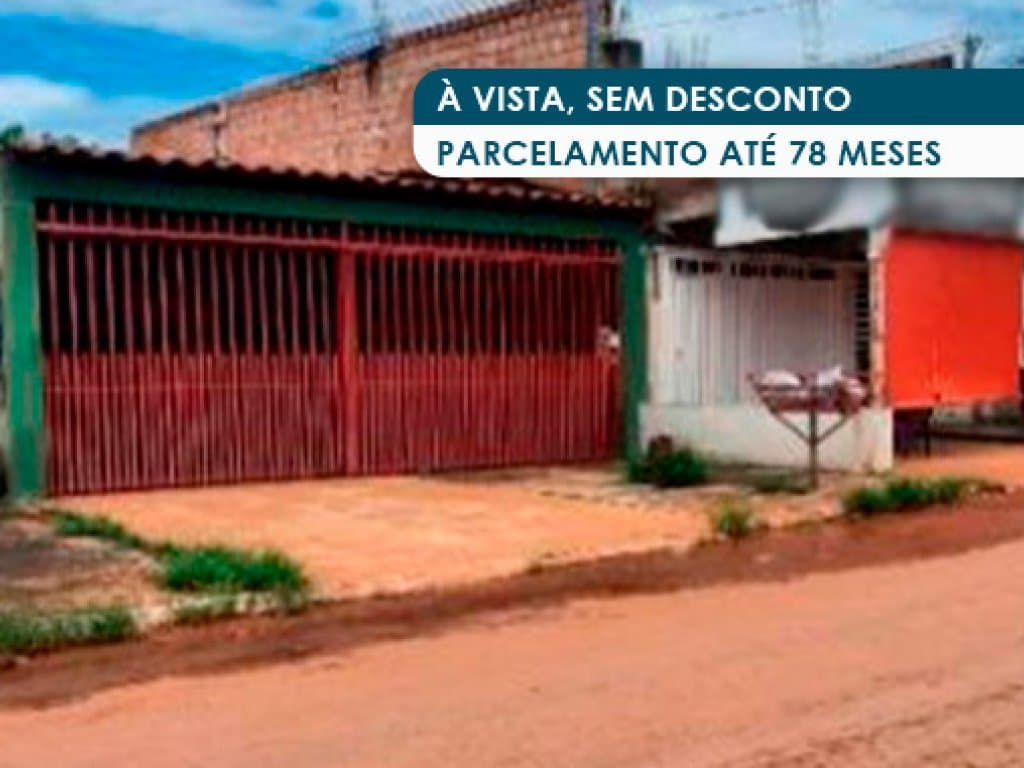 Foto 2 de 4: Casa em leilão em Luziânia - GO — Casa em Condomínio 62 m² (01 vaga) - Parque Sol Nascente - Luziânia - GO