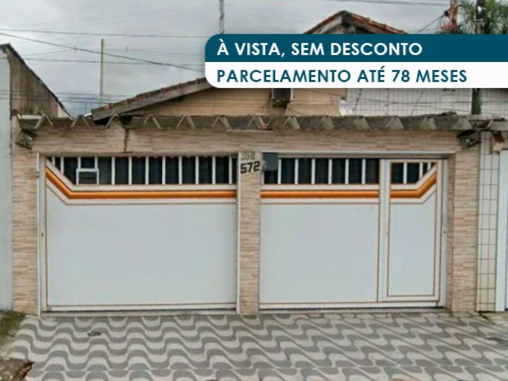 Foto 2 de 2: Casa em leilão em Praia Grande - SP, bairro Vila Caiçara — Casa 184 m² (próx. à Praia do Caiçara) - Vila Caiçara - Praia Grande - SP