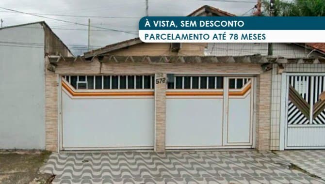 Foto 1 de 2: Casa em leilão em Praia Grande - SP, bairro Vila Caiçara — Casa 184 m² (próx. à Praia do Caiçara) - Vila Caiçara - Praia Grande - SP