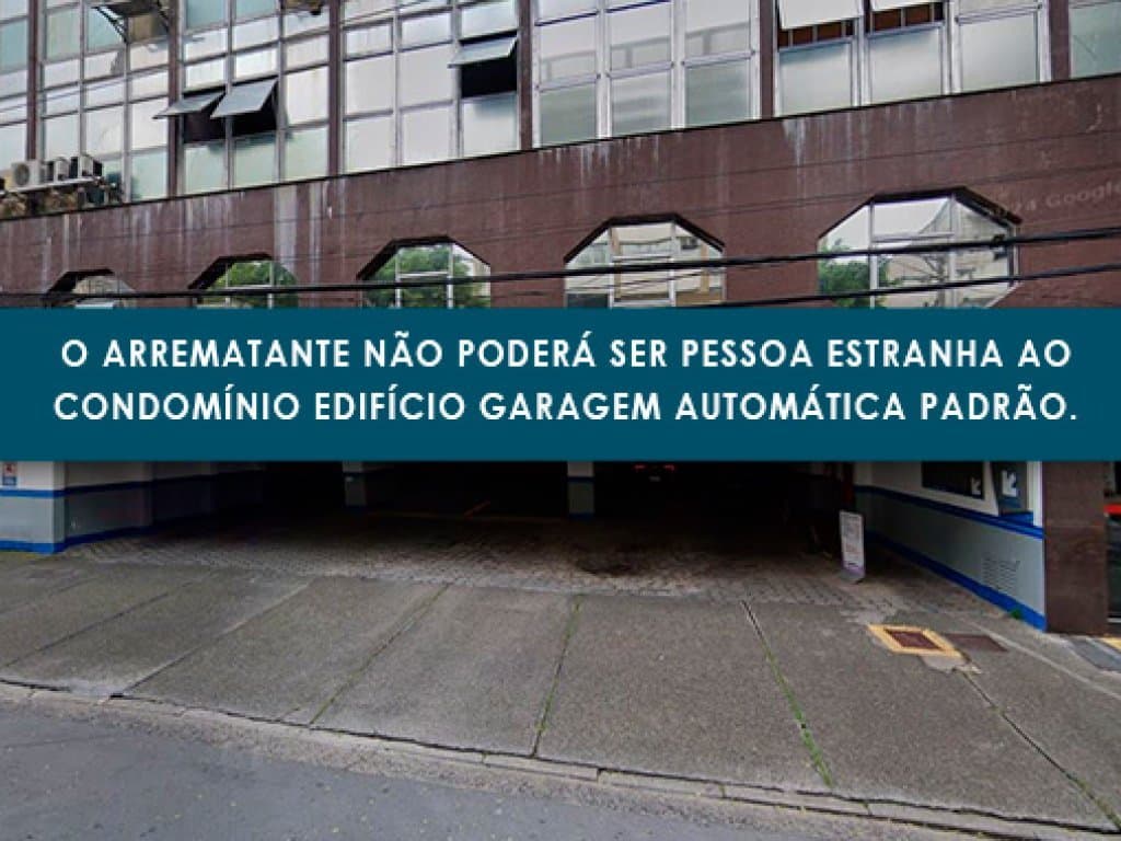 Foto 2 de 6: Comercial em leilão em São Paulo - SP, bairro Bom Retiro — Vaga de Garagem 30 m² (Unid. 122-B - Cond. Edifício Garagem Automática Padrão) - Bom Retiro - São Paulo - SP