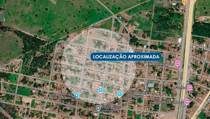 Foto 1 de 2: Terreno em leilão em Aliança Do Tocantins - TO — Terreno 360 m² (Lt. 12 da Qd. 04) - Loteamento Jardim Aliança - Aliança do Tocantins - TO