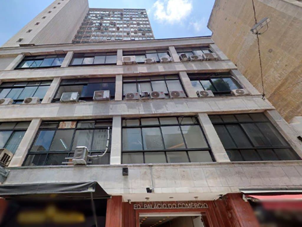 Foto 2 de 4: Comercial em leilão em São Paulo - SP, bairro República — Conjunto Comercial 59 m² (Unid. 1.106 do Edifício Palácio do Comércio) - República - São Paulo - SP