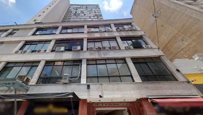 Foto 1 de 4: Comercial em leilão em São Paulo - SP, bairro República — Conjunto Comercial 59 m² (Unid. 1.107 do Edifício Palácio do Comércio) - República - São Paulo - SP