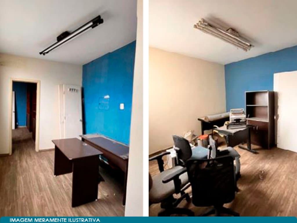 Foto 6 de 9: Comercial em leilão em Santos - SP, bairro Centro — Conjunto Comercial 24 m² - Centro - Santos - SP