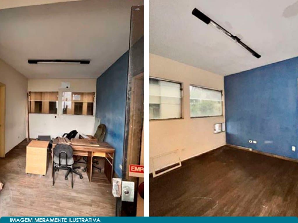 Foto 7 de 9: Comercial em leilão em Santos - SP, bairro Centro — Conjunto Comercial 24 m² - Centro - Santos - SP