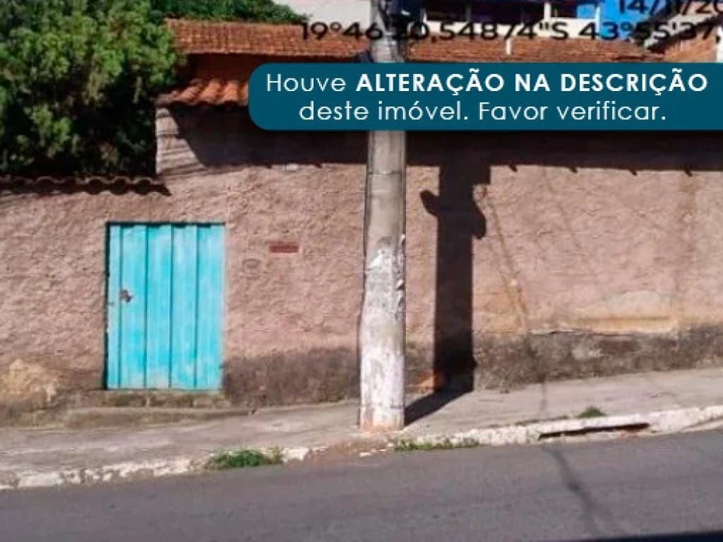 Foto 2 de 2: Casa em leilão em Santa Luzia - MG — Casa 66 m² - Santa Luzia-MG - Av. Yolanda Teixeira da Costa, 1189 - Conjunto Habitacional Maria Antonieta Mello Azevedo