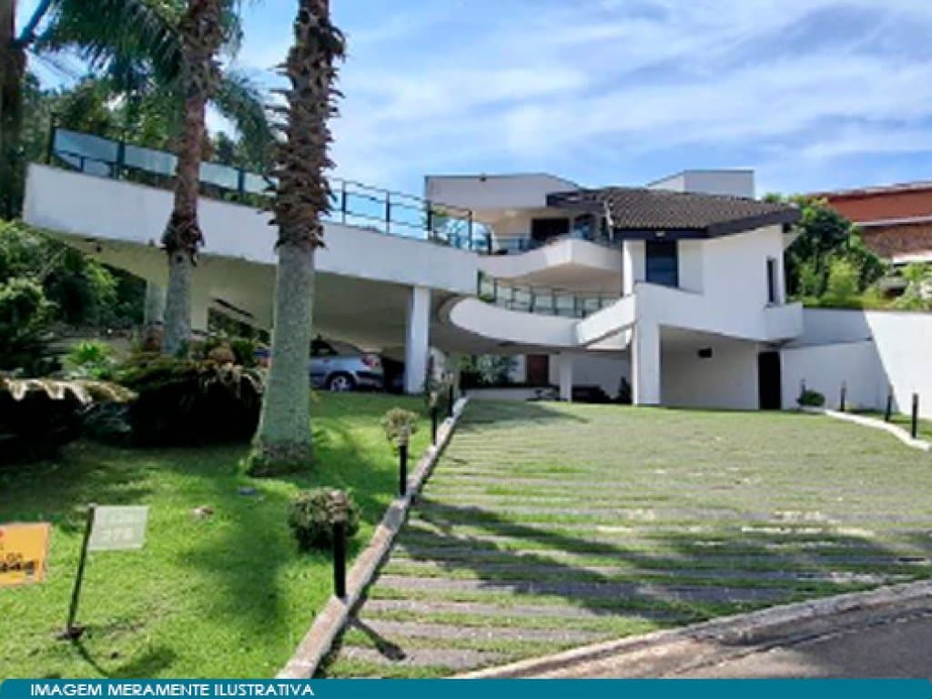 Foto 3 de 35: Casa em leilão em Santana De Parnaíba - SP — Casa de Alto Padrão em Alphaville Residencial 10 - 740 m² Construídos em Terreno de 1.738 m² - Santana de Parnaíba - SP