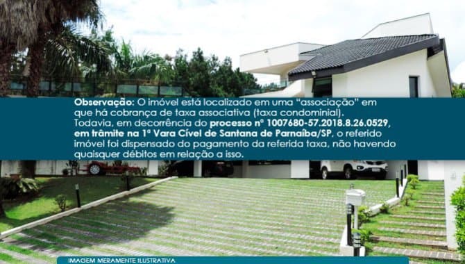 Foto 1 de 35: Casa em leilão em Santana De Parnaíba - SP — Casa de Alto Padrão em Alphaville Residencial 10 - 740 m² Construídos em Terreno de 1.738 m² - Santana de Parnaíba - SP