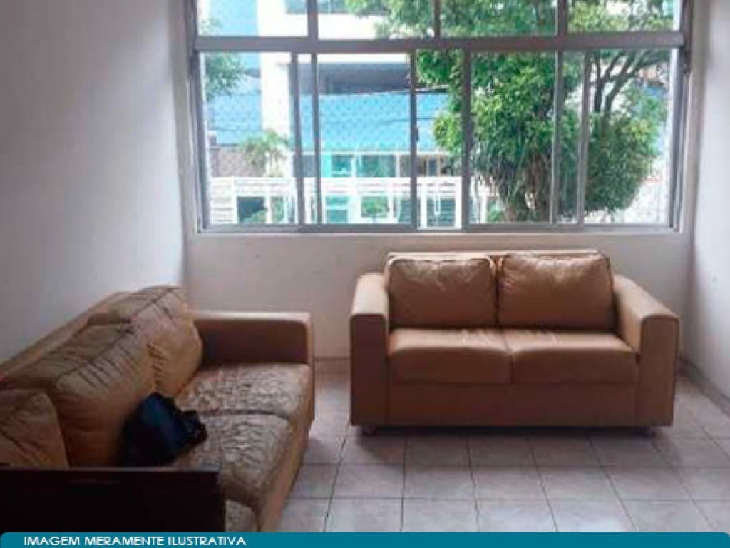 Foto 6 de 8: Apartamento em leilão em Santos - SP, bairro Vila Belmiro — Apartamento 78 m² (área construída) - Vila Belmiro - Santos - SP