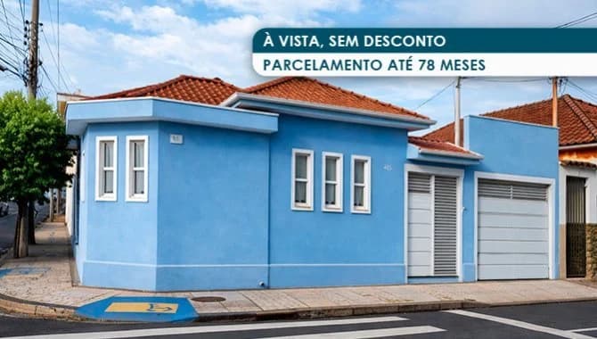 Foto 1 de 3: Casa em leilão em Rio Claro - SP, bairro São Benedito — Casa 152 m² - São Benedito - Rio Claro - SP