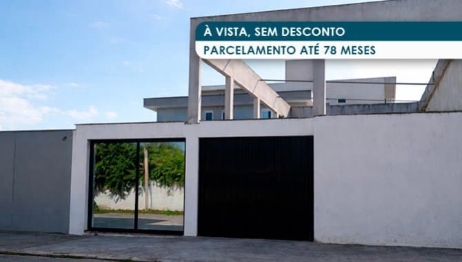 Foto 1 de 4: Casa em leilão em Palhoça - SC, bairro Caminho Novo — Casa em Terreno de 382 m² - Caminho Novo - Palhoça - SC