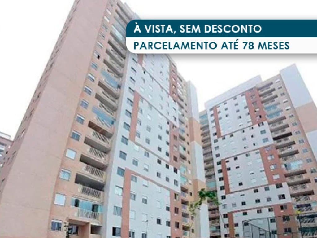 Foto 2 de 4: Apartamento em leilão em São Paulo - SP, bairro Belenzinho — Apartamento 40 m² (01 vaga) - Belenzinho - São Paulo - SP