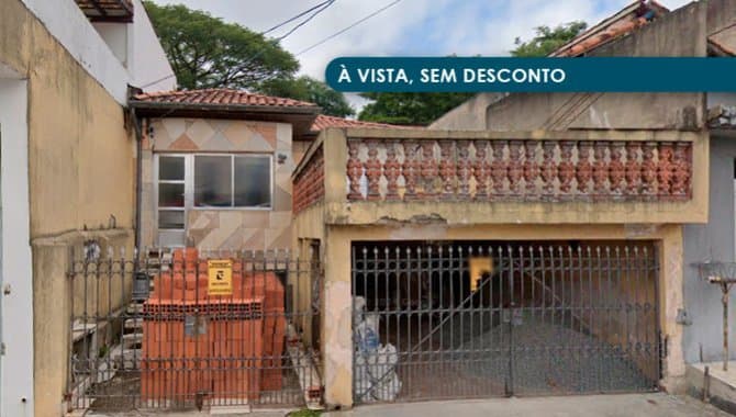 Foto 1 de 3: Casa em leilão em São Paulo - SP, bairro Vila Dalva — Casa 94 m² - Vila Dalva - São Paulo - SP
